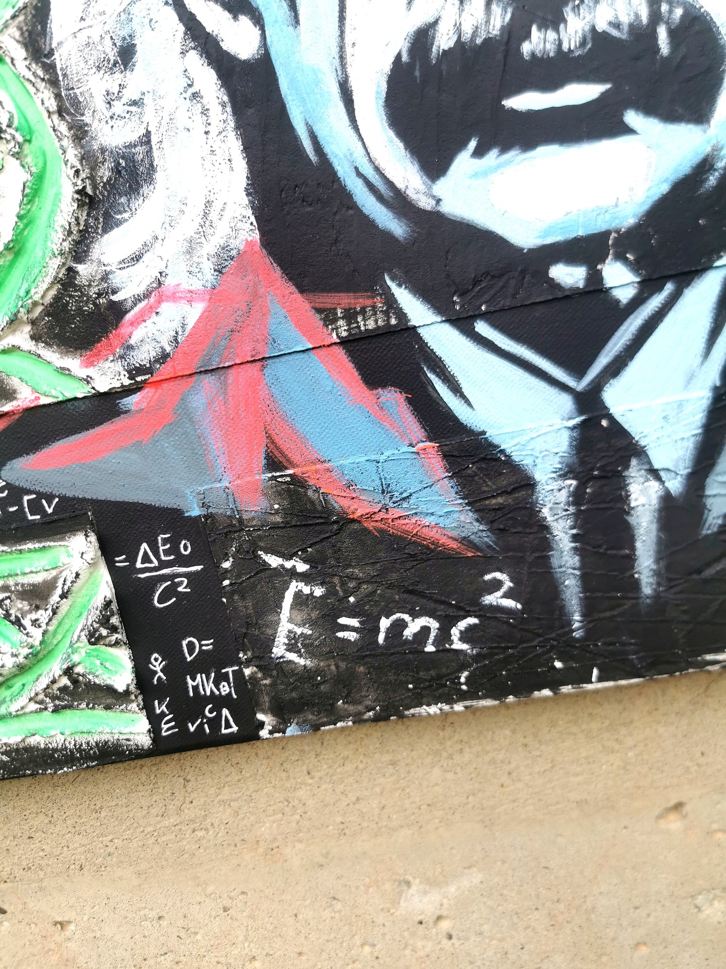 Popart Albert Einstein x DNA | A Hommage to this Genius