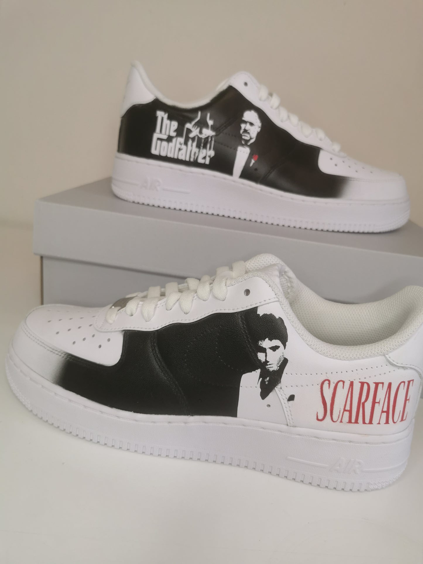 AF1 Godfather x Scarface Custom Sneaker