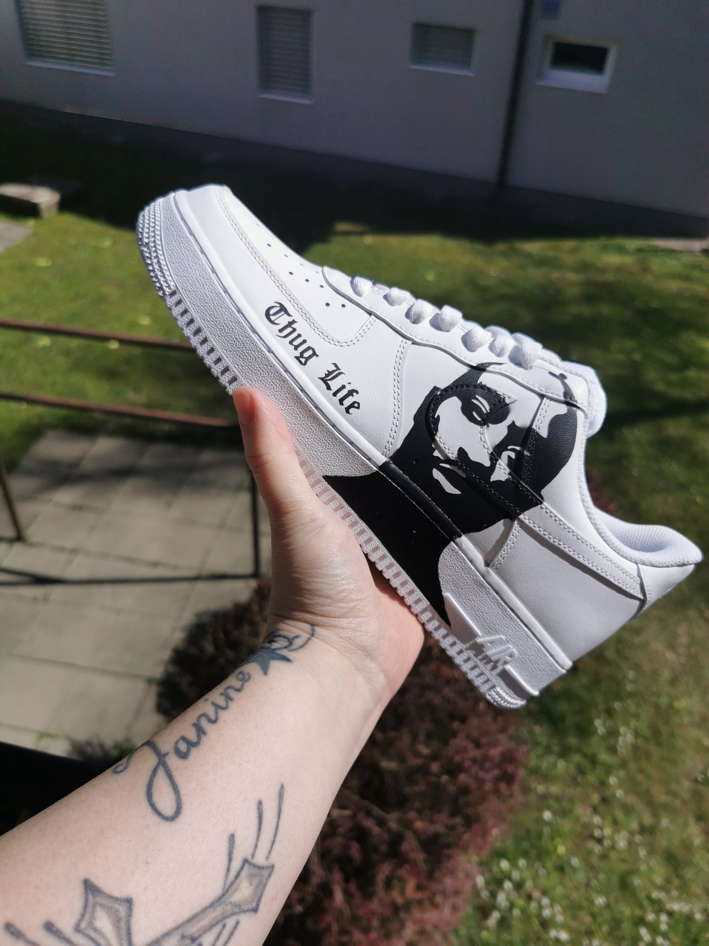 AF1 Tupac Custom Sneaker
