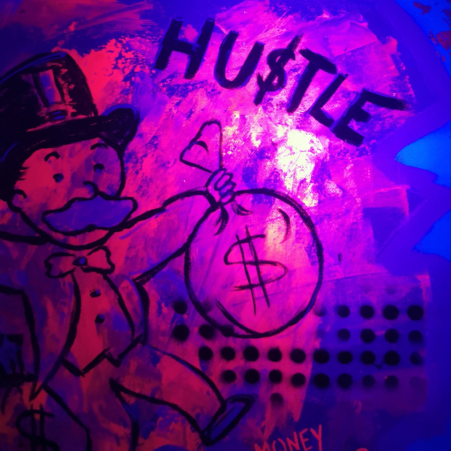 Popart Monopoly-Man | Pink