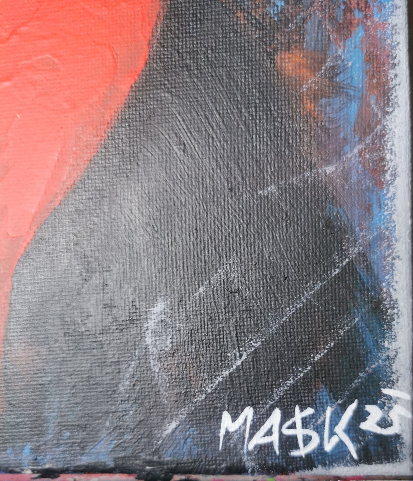 Mars Echo_C | Pop-Art Elon Musk | Original von MASK