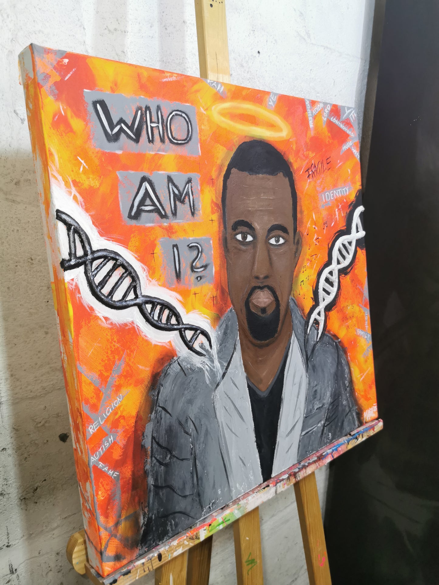 Kanye West | Popart | Who am I? DNA