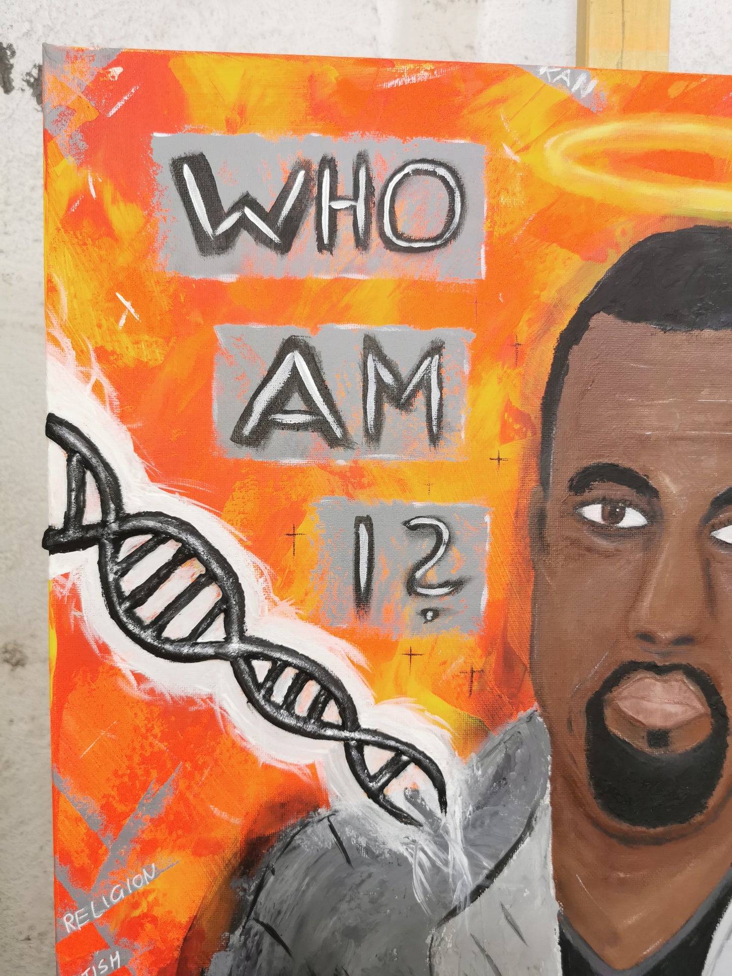 Kanye West | Popart | Who am I? DNA