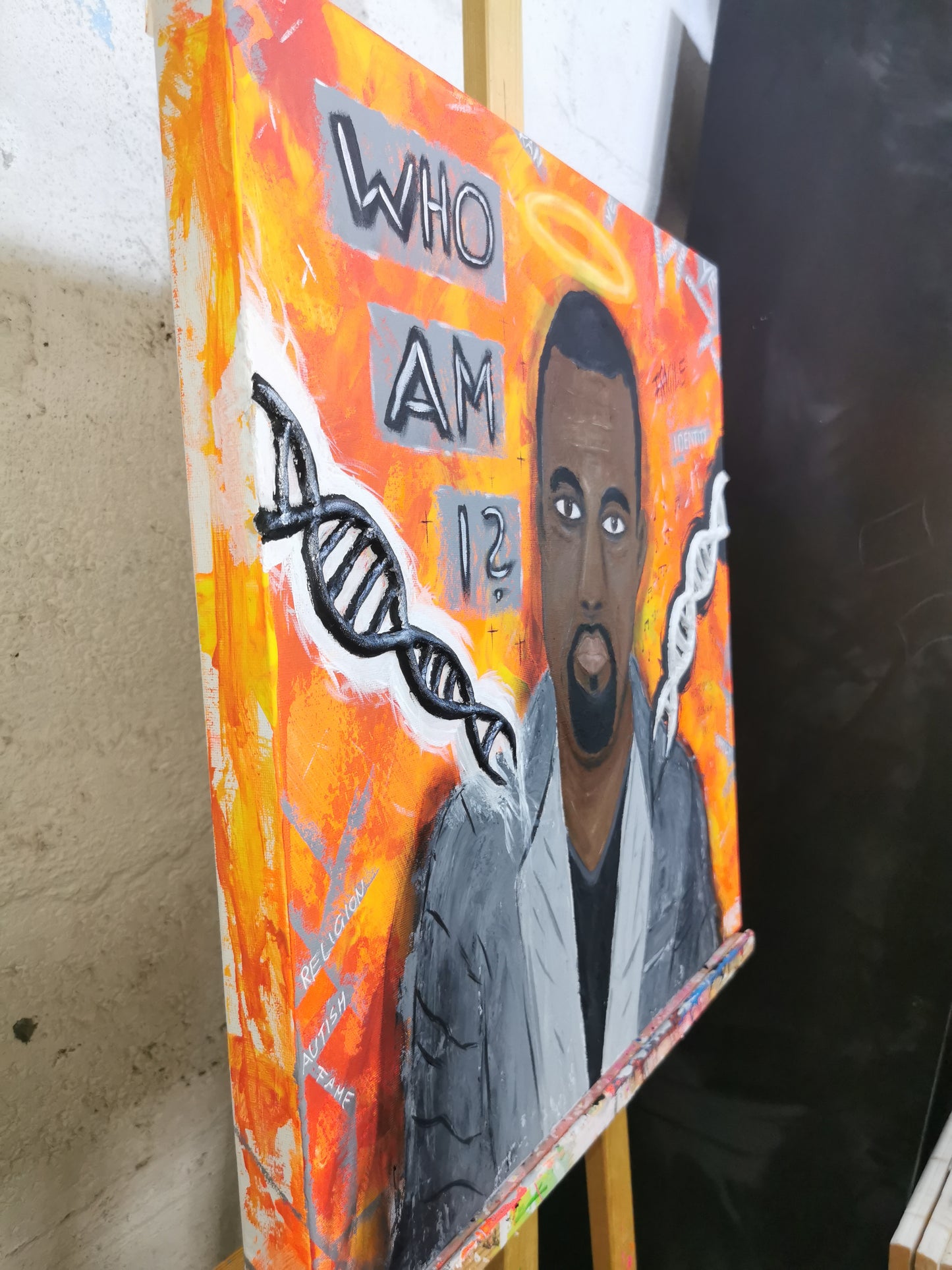 Kanye West | Popart | Who am I? DNA